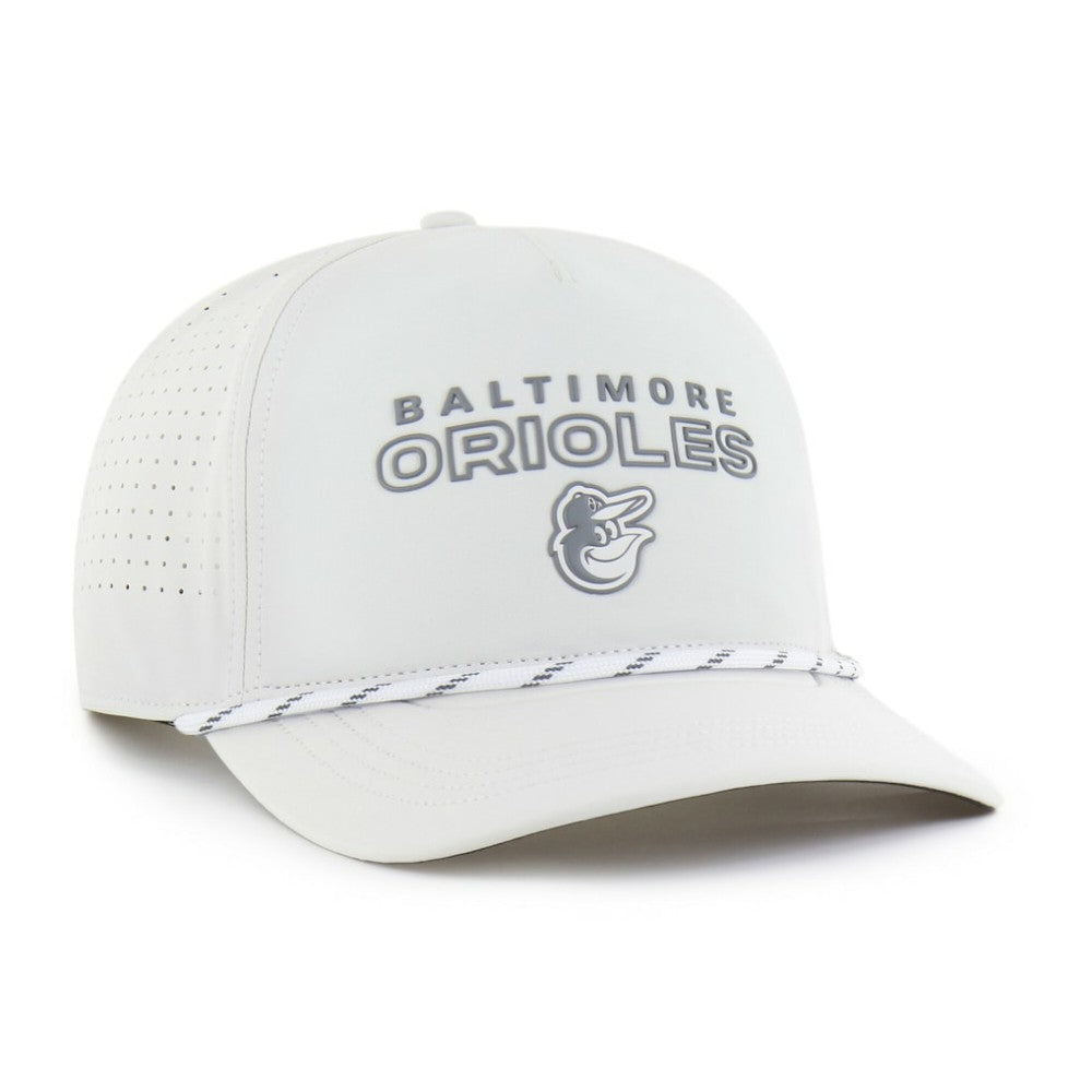 Baltimore Orioles Forward Vault Hitch Adjustable Hat - White | 47 brand
