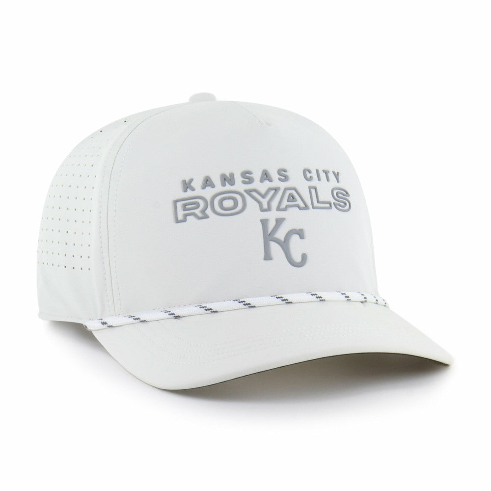 Kansas City Royals Forward Vault Hitch Adjustable Hat - White | 47 brand