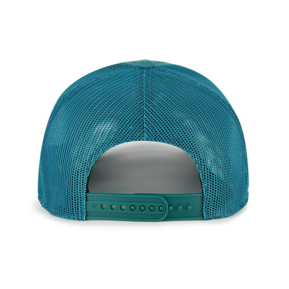 Texas Rangers Contemporary Hitch Adjustable Trucker Hat - Teal | 47 brand