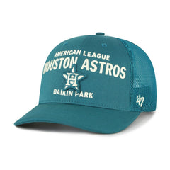 Houston Astros Contemporary Hitch Adjustable Trucker Hat - Teal | 47 brand