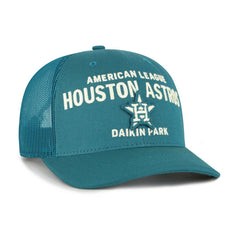 Houston Astros Contemporary Hitch Adjustable Trucker Hat - Teal | 47 brand