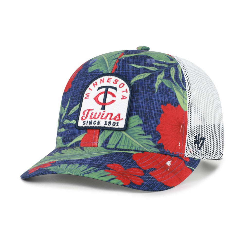 Minnesota Twins Beachside Adjustable Trucker Hat - Navy | 47 brand