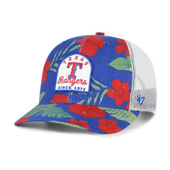 Texas Rangers Beachside Adjustable Trucker Hat - Royal | 47 brand