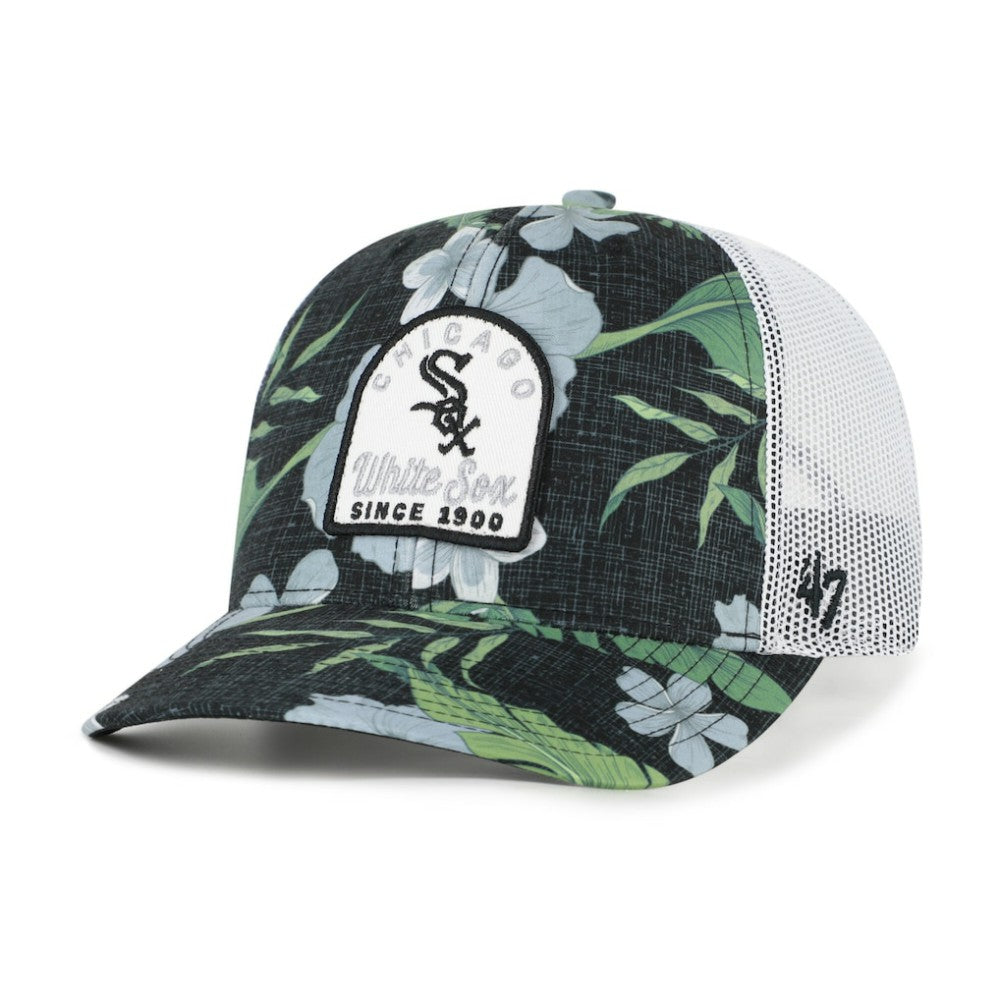 Chicago White Sox Beachside Adjustable Trucker Hat - Black | 47 brand