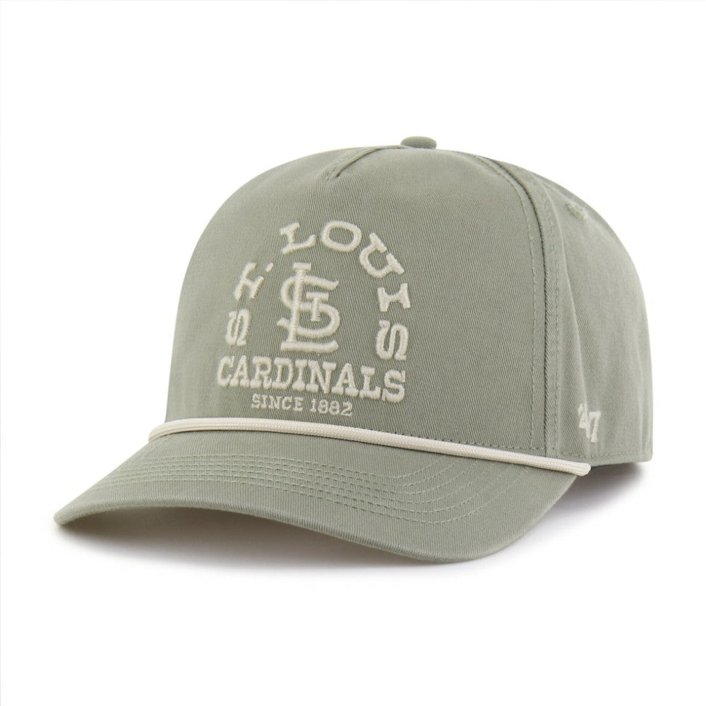 St. Louis Cardinals Canyon Ranchero Hitch Adjustable Hat - Olive | 47 brand