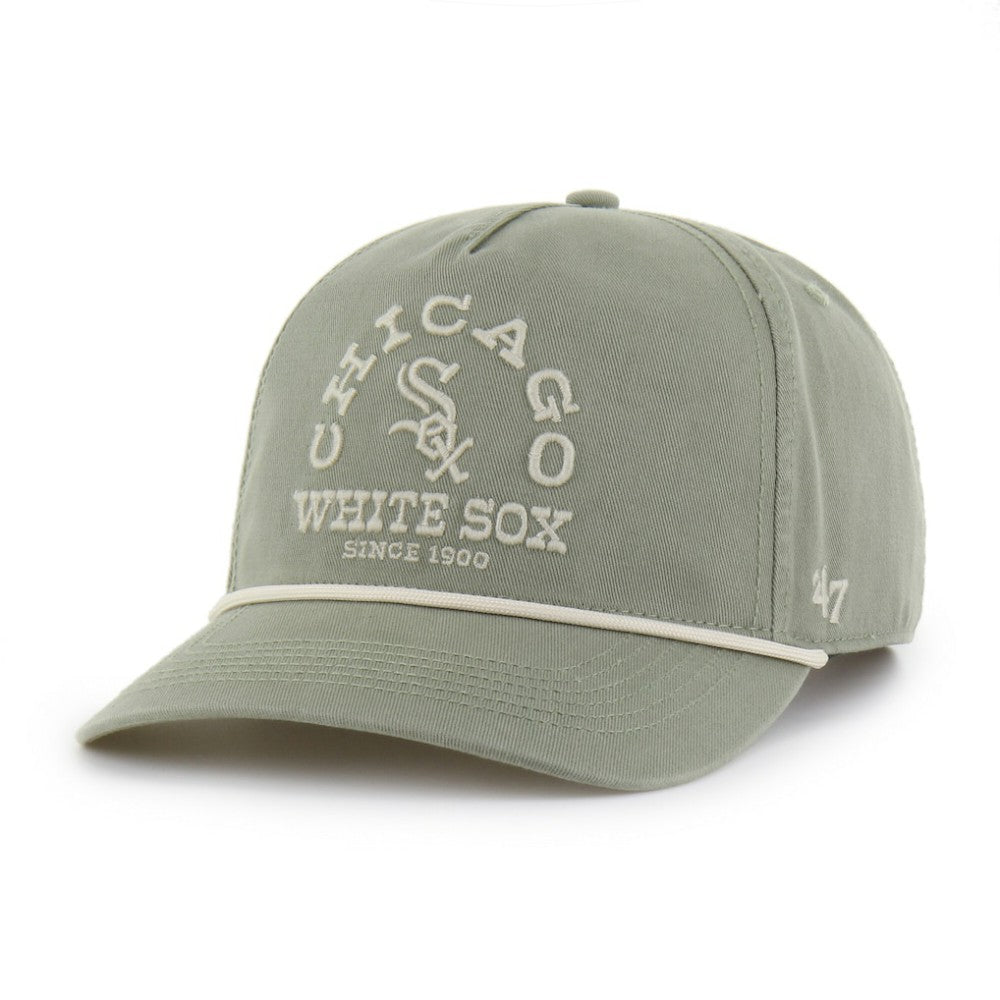 Chicago White Sox Canyon Ranchero Hitch Adjustable Hat - Olive | 47 brand