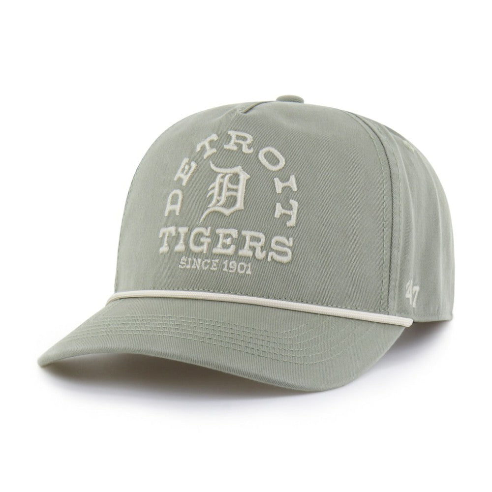 Detroit Tigers Canyon Ranchero Hitch Adjustable Hat - Olive | 47 brand