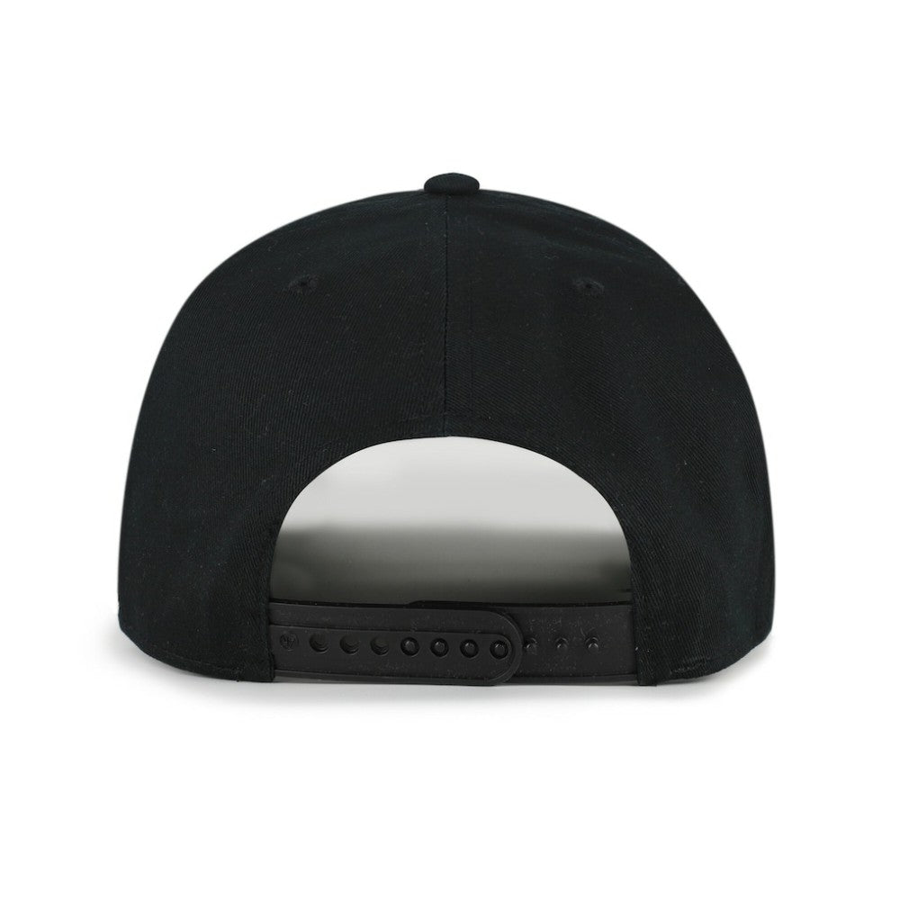 San Francisco Giants Cooperstown Break Wood Suede Hitch Adjustable Hat - Black/Brown | 47 brand