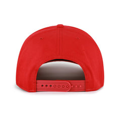 St. Louis Cardinals Cooperstown Break Wood Suede Hitch Adjustable Hat - Red/Brown | 47 brand