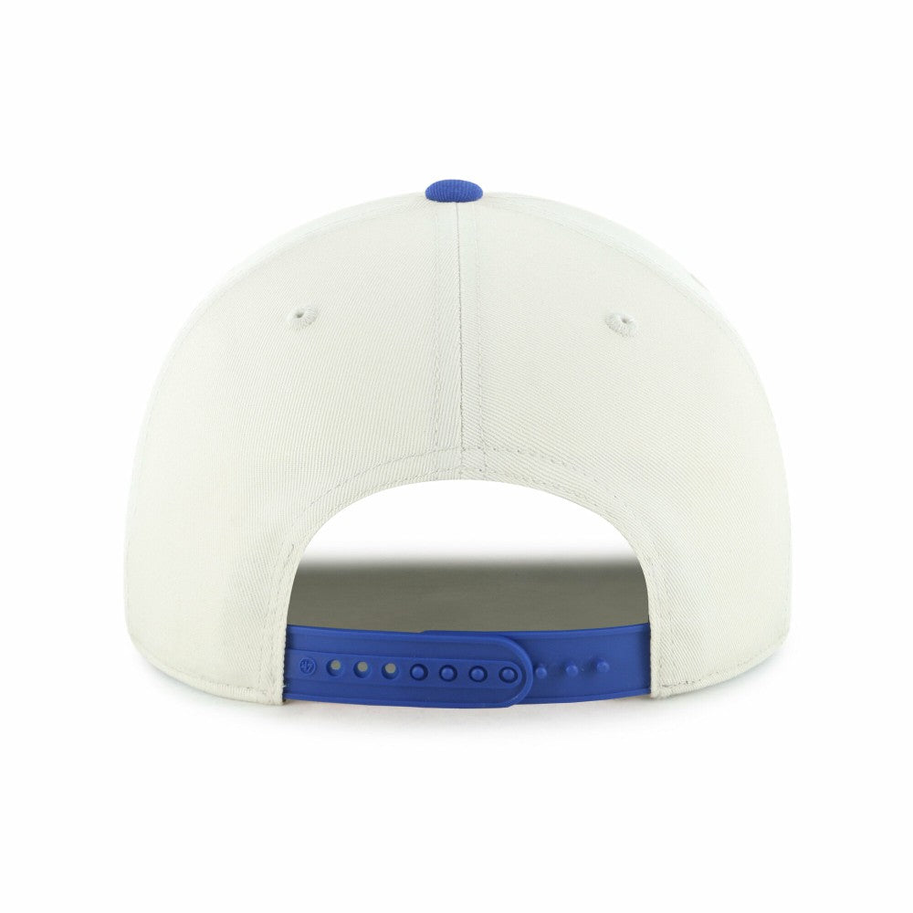 Los Angeles Dodgers Frame Out Hitch Adjustable Hat - Natural/Royal | 47 brand