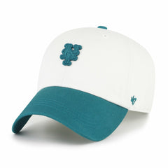 New York Mets Contemporary Tonal Clean Up Adjustable Hat - White/Teal | 47 brand