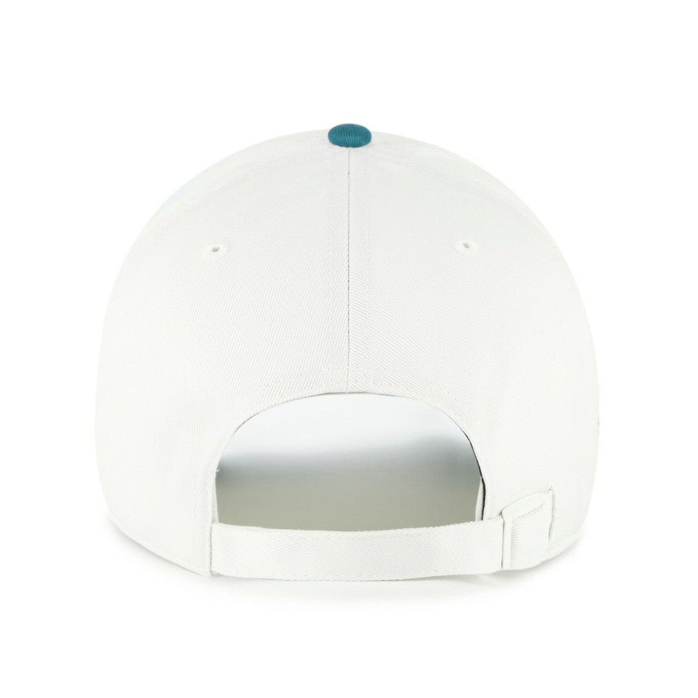 San Francisco Giants Contemporary Tonal Clean Up Adjustable Hat - White/Teal | 47 brand
