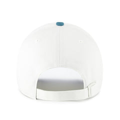 Toronto Blue Jays Contemporary Tonal Clean Up Adjustable Hat - White/Teal | 47 brand