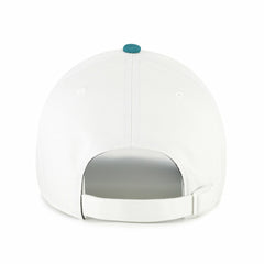 Cleveland Guardians Contemporary Tonal Clean Up Adjustable Hat - White/Teal | 47 brand