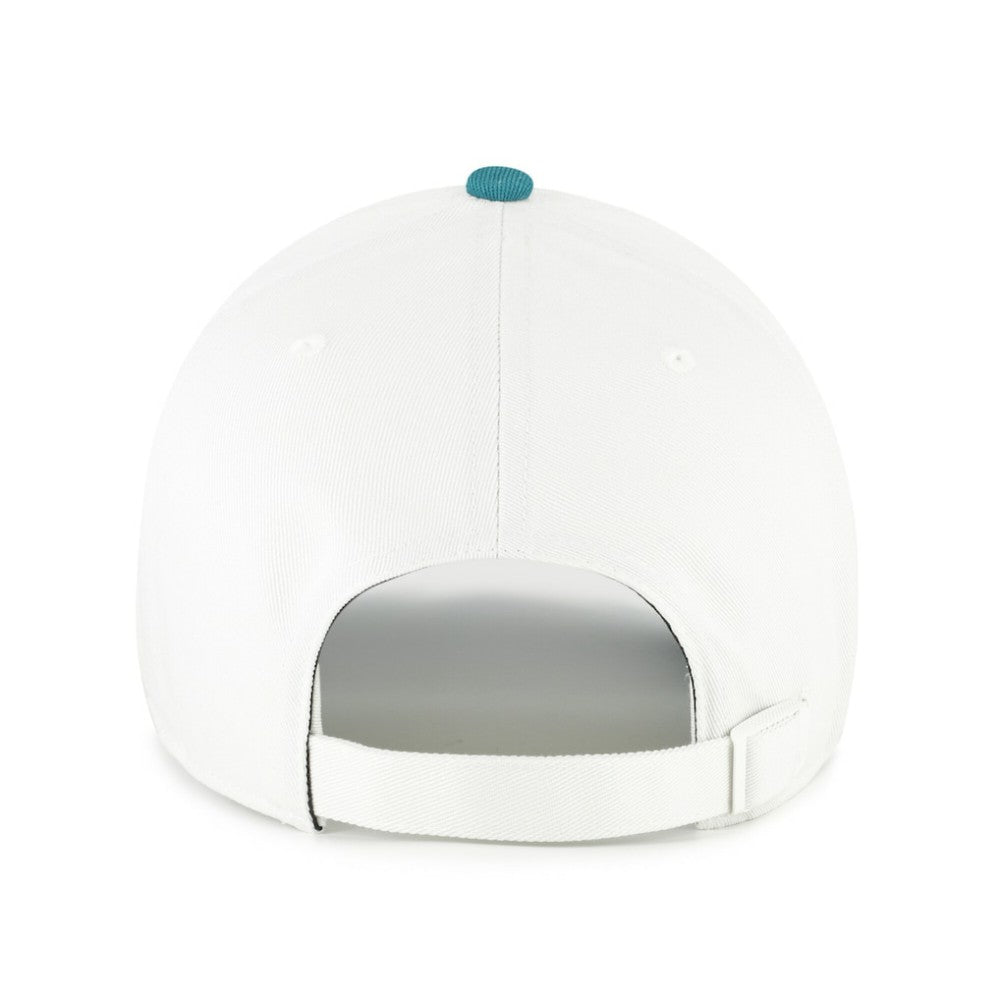 Detroit Tigers Contemporary Tonal Clean Up Adjustable Hat - White/Teal | 47 brand