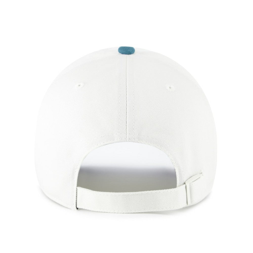 Boston Red Sox Contemporary Tonal Clean Up Adjustable Hat - White/Teal | 47 brand