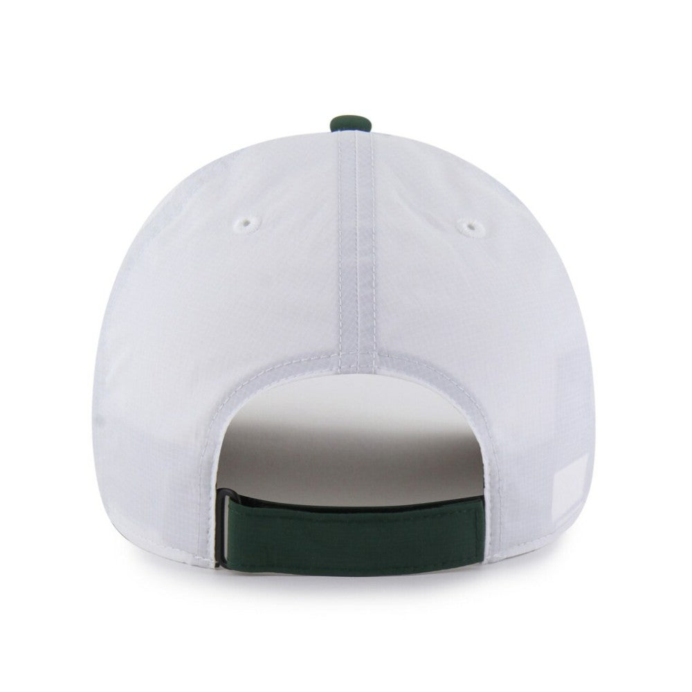 Athletics Vista Mini Clean Up brrr° Adjustable Hat - White/Green | 47 brand