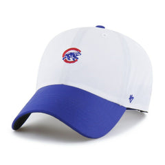 Chicago Cubs Vista Mini Clean Up brrr° Adjustable Hat - White/Royal | 47 brand