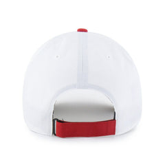 Cincinnati Reds Vista Mini Clean Up brrr° Adjustable Hat - White/Red | 47 brand