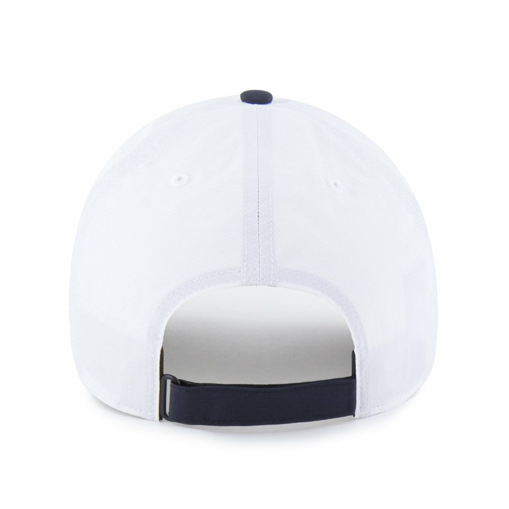 Cleveland Guardians Vista Mini Clean Up brrr° Adjustable Hat - White/Navy | 47 brand