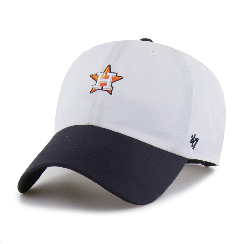 Houston Astros Vista Mini Clean Up brrr° Adjustable Hat - White/Navy | 47 brand