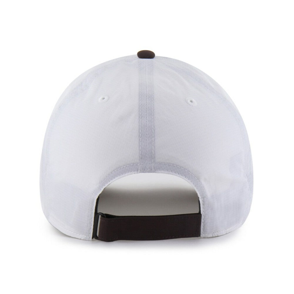 San Diego Padres Vista Mini Clean Up brrr° Adjustable Hat - White/Brown | 47 brand