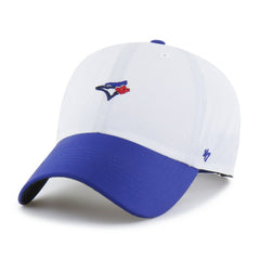 Toronto Blue Jays Vista Mini Clean Up brrr° Adjustable Hat - White/Royal | 47 brand