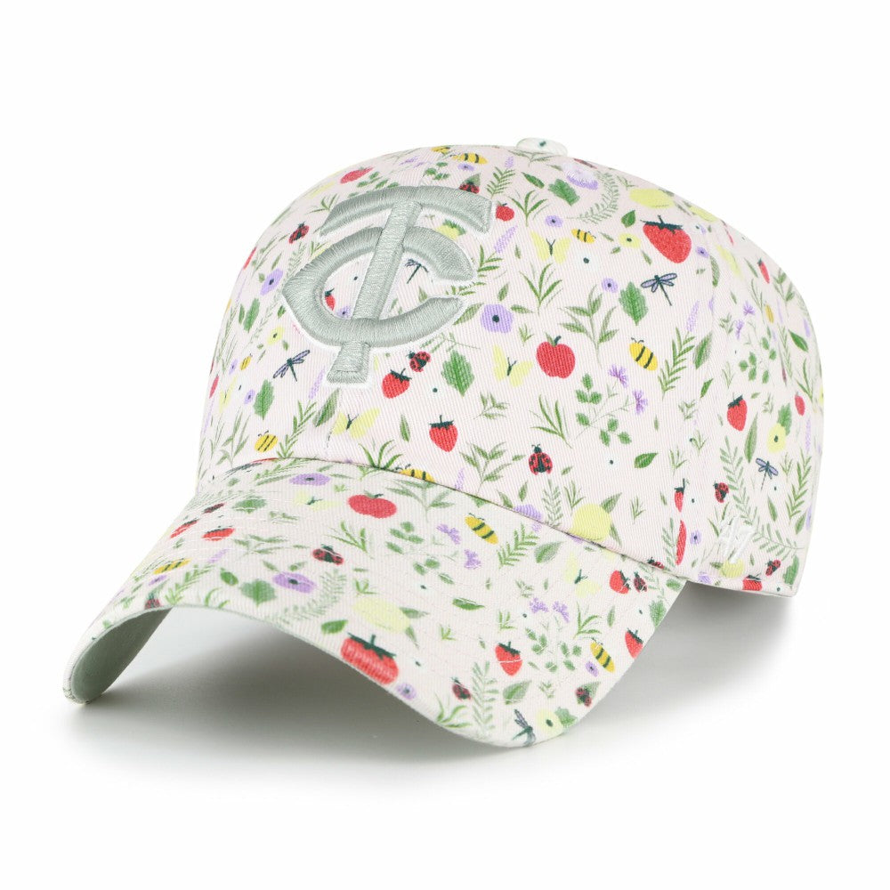 Minnesota Twins Women's Posey Clean Up Adjustable Hat - Light Pink | 47 brand