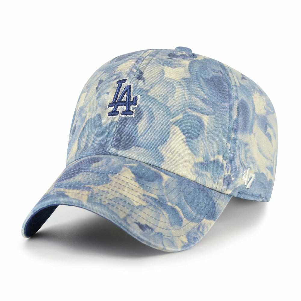 Los Angeles Dodgers Women's Gardenia Clean Up Adjustable Hat - Blue | 47 brand