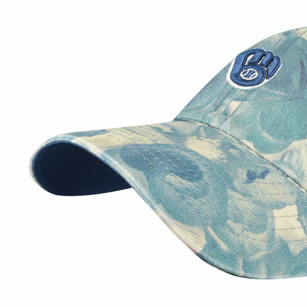 Milwaukee Brewers Women's Gardenia Clean Up Adjustable Hat - Blue | 47 brand
