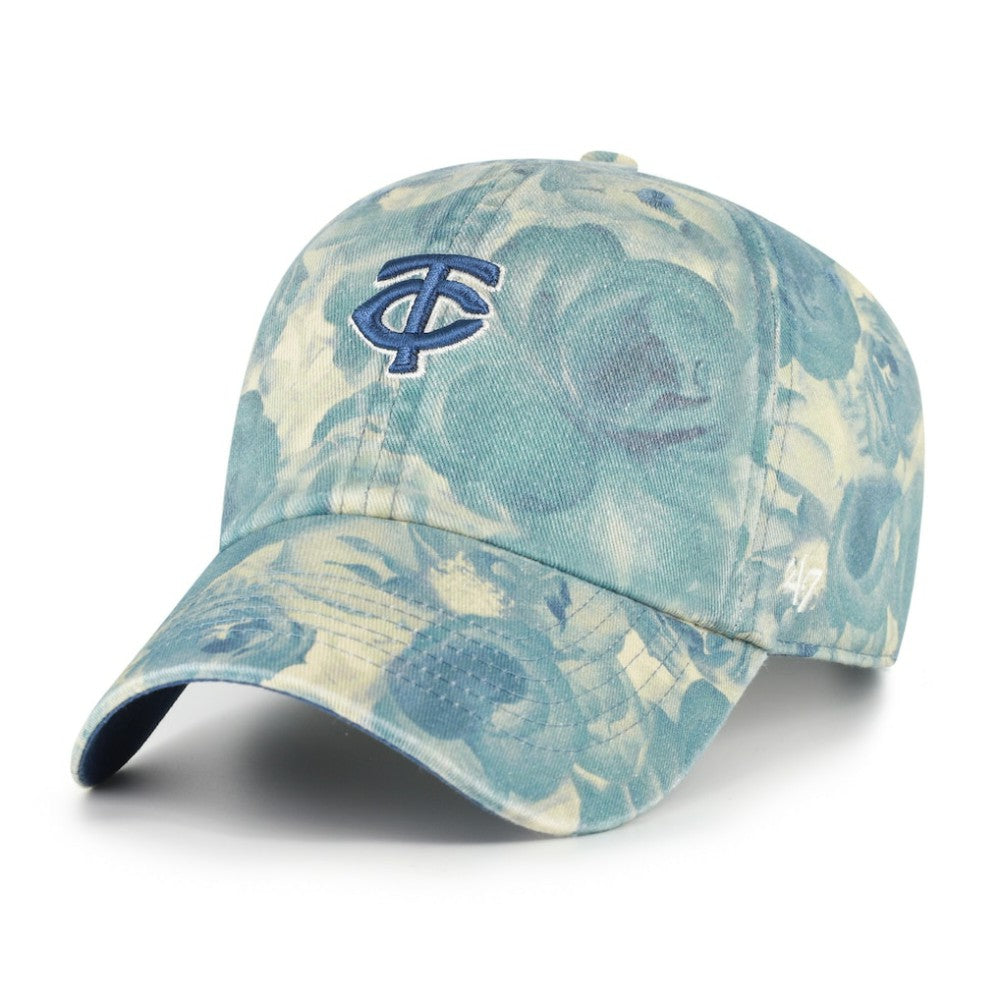 Minnesota Twins Women's Gardenia Clean Up Adjustable Hat - Blue | 47 brand