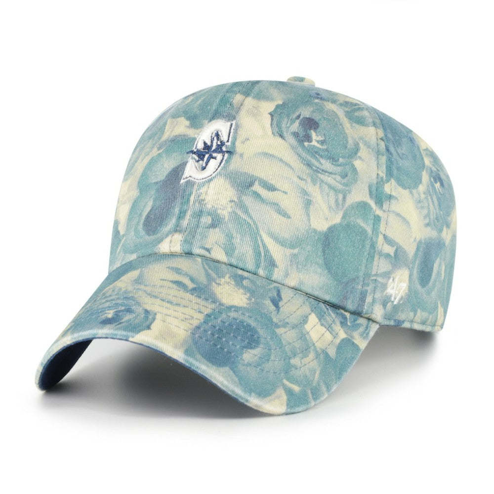 Seattle Mariners Women's Gardenia Clean Up Adjustable Hat - Blue | 47 brand