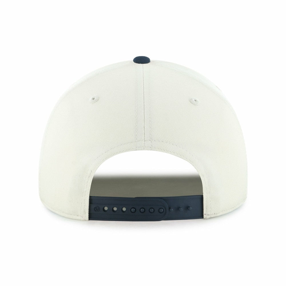 New York Yankees Youth Frame Out Hitch Adjustable Hat - Natural/Navy | 47 brand