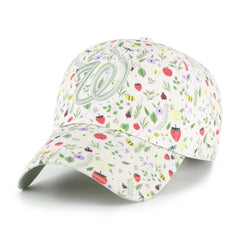 Washington Nationals Girls Youth Posey Clean Up Adjustable Hat - Light Pink | 47 brand
