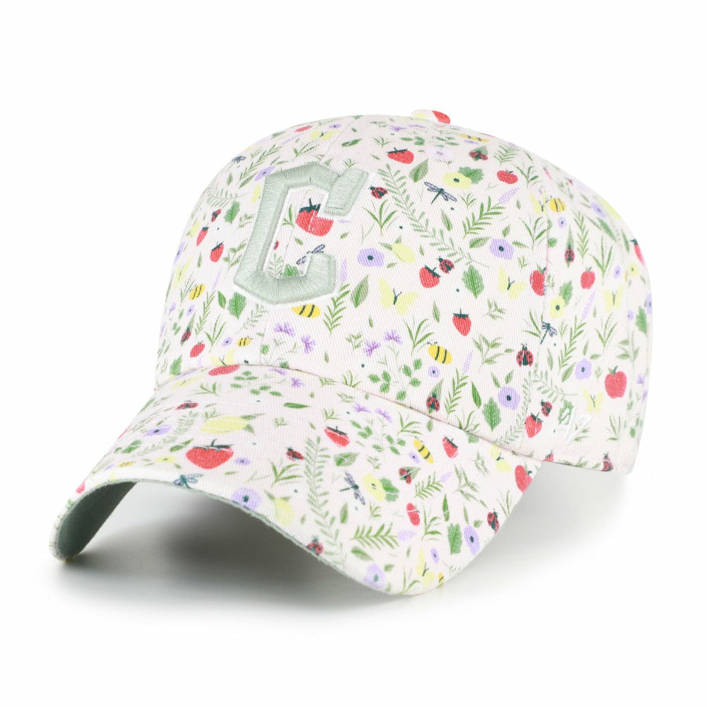 Cleveland Guardians Girls Youth Posey Clean Up Adjustable Hat - Light Pink | 47 brand