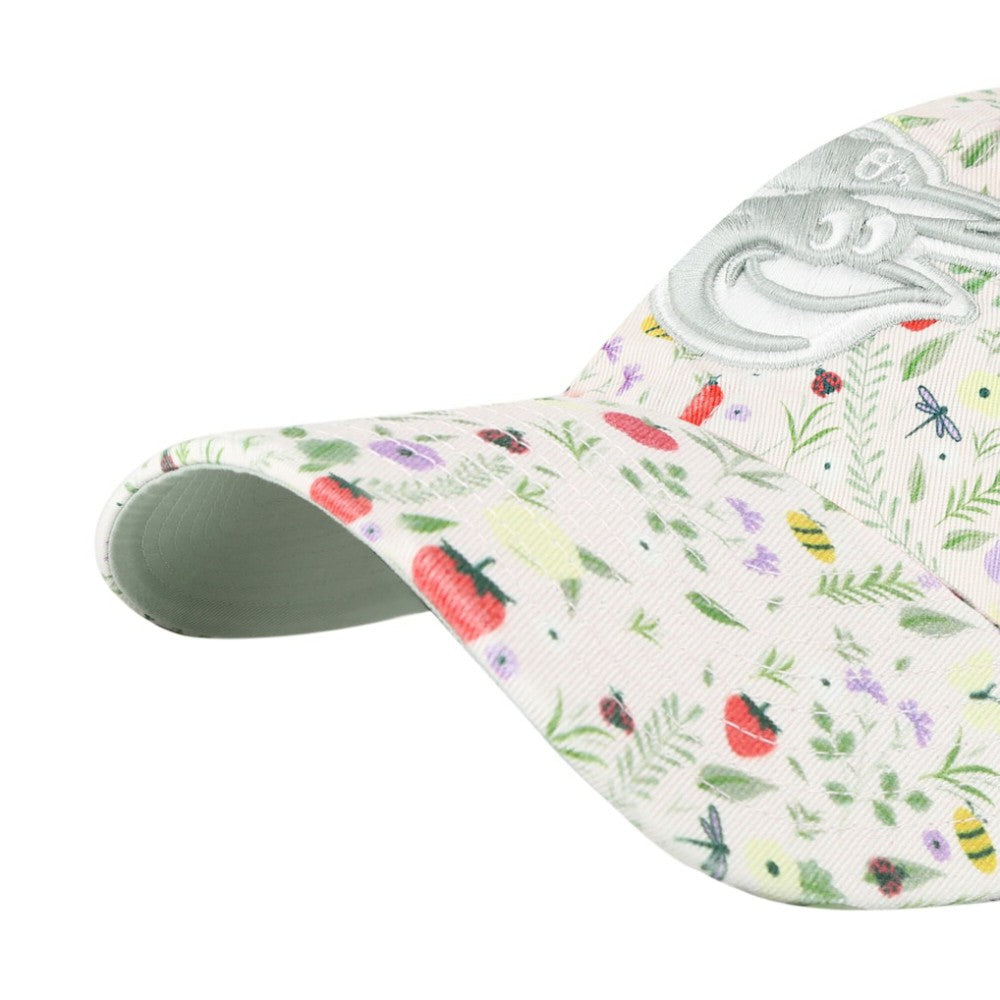 Baltimore Orioles Girls Youth Posey Clean Up Adjustable Hat - Light Pink | 47 brand