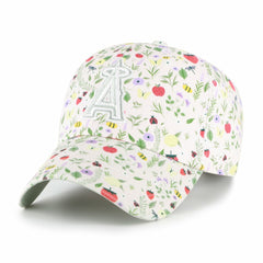 Los Angeles Angels Girls Youth Posey Clean Up Adjustable Hat - Light Pink | 47 brand