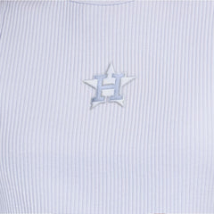 Houston Astros Starter Women's Pastels Ribbed Tank Top - Light Blue