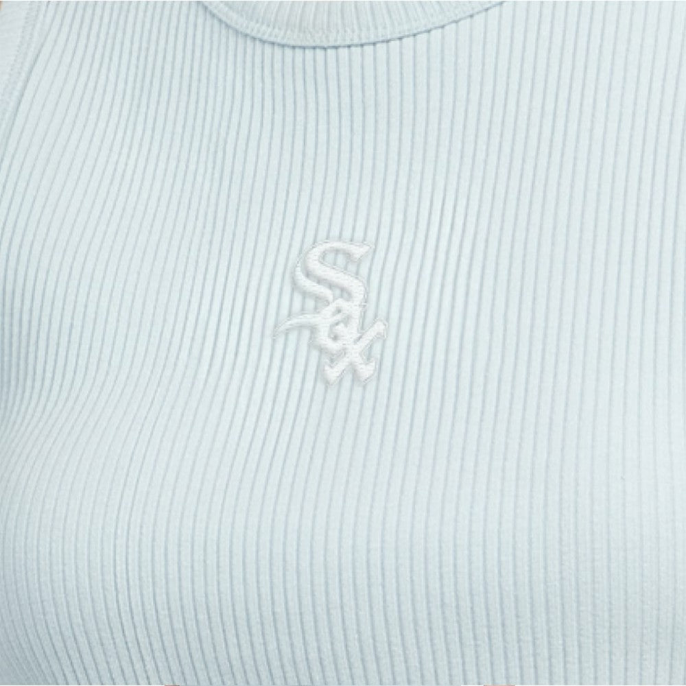 Chicago White Sox Starter Women's Pastels Ribbed Tank Top - Mint