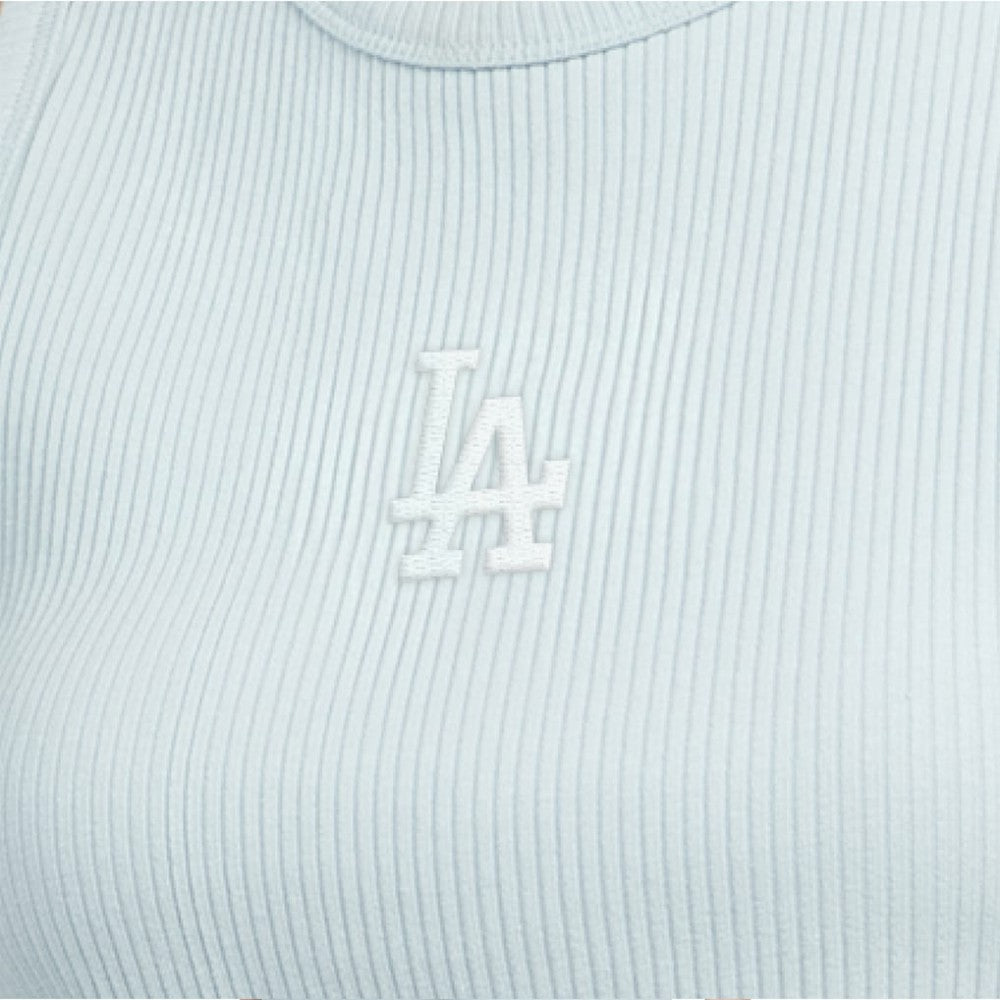Los Angeles Dodgers Starter Women's Pastels Ribbed Tank Top - Mint