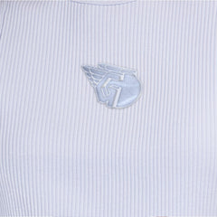 Cleveland Guardians Starter Women's Pastels Ribbed Tank Top - Light Blue