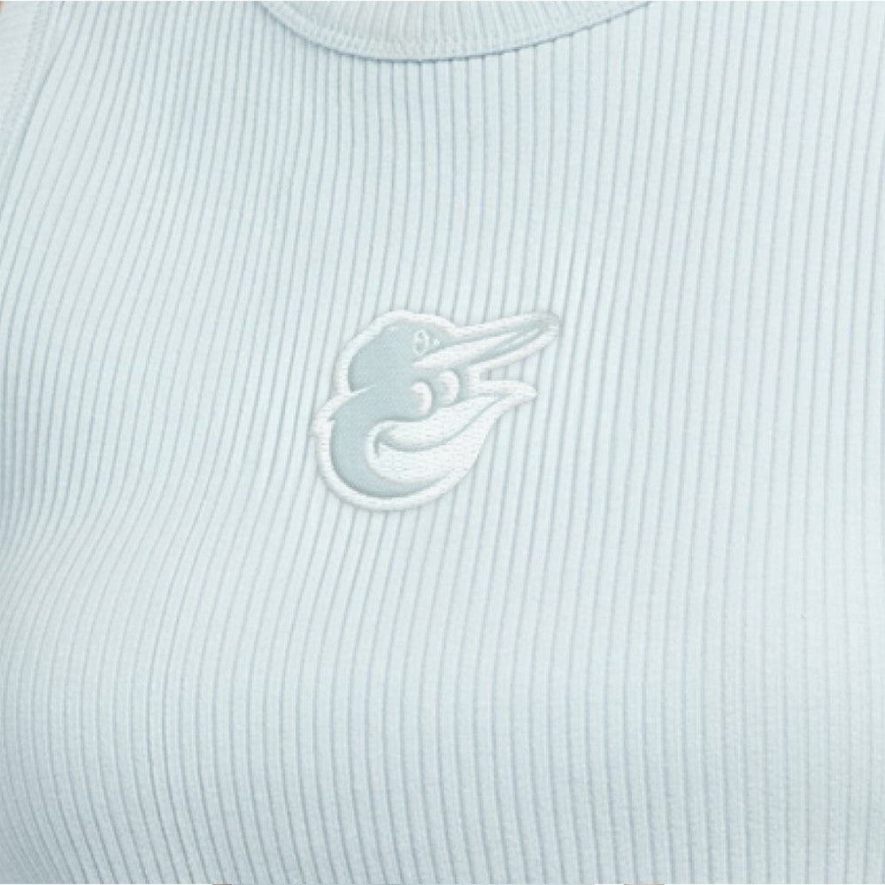 Baltimore Orioles Starter Women's Pastels Ribbed Tank Top - Mint