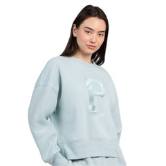 Pittsburgh Pirates Starter Women's Pastels Boxy Fleece Sweatshirt - Mint