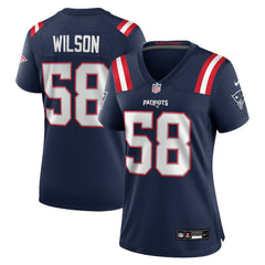 Jared Wilson New England Patriots Women's Team Game Jersey - Navy | Nike on sale