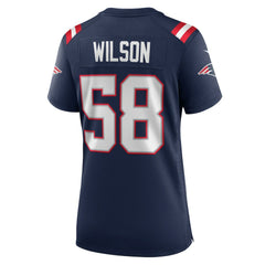 Jared Wilson New England Patriots Women's Team Game Jersey - Navy | Nike on sale