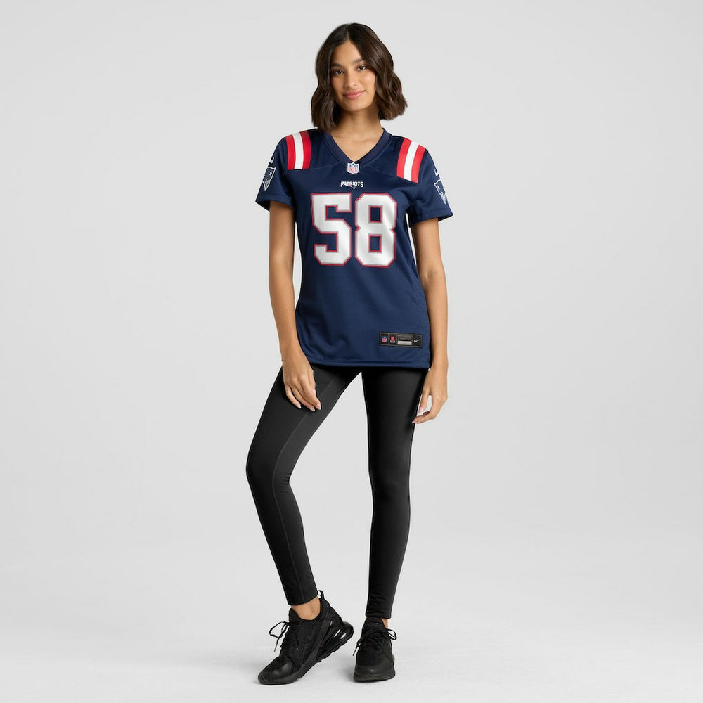 Jared Wilson New England Patriots Women's Team Game Jersey - Navy | Nike on sale