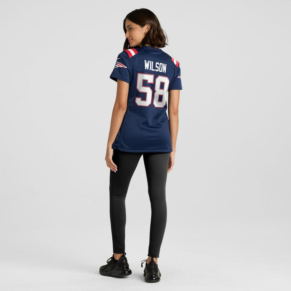 Jared Wilson New England Patriots Women's Team Game Jersey - Navy | Nike on sale
