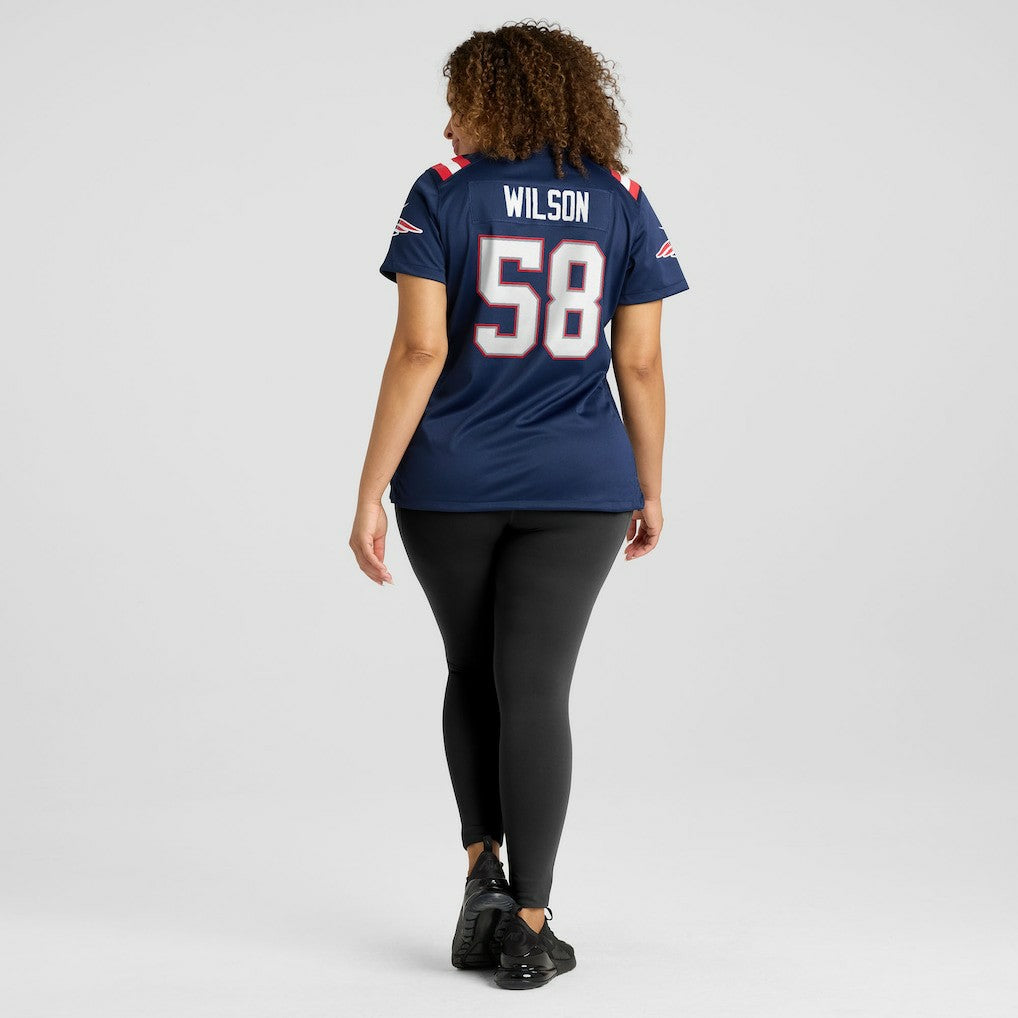 Jared Wilson New England Patriots Women's Team Game Jersey - Navy | Nike on sale