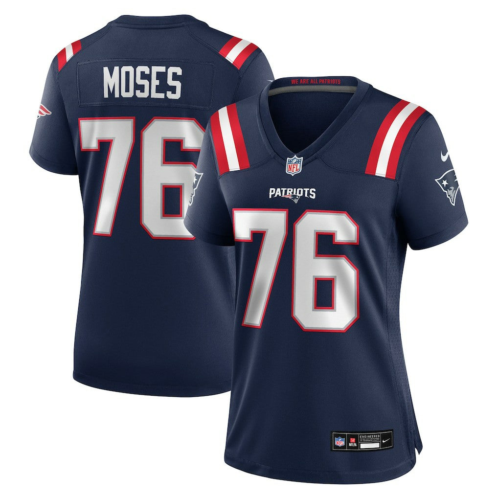 Morgan Moses New England Patriots Women's Team Game Jersey - Navy | Nike discount