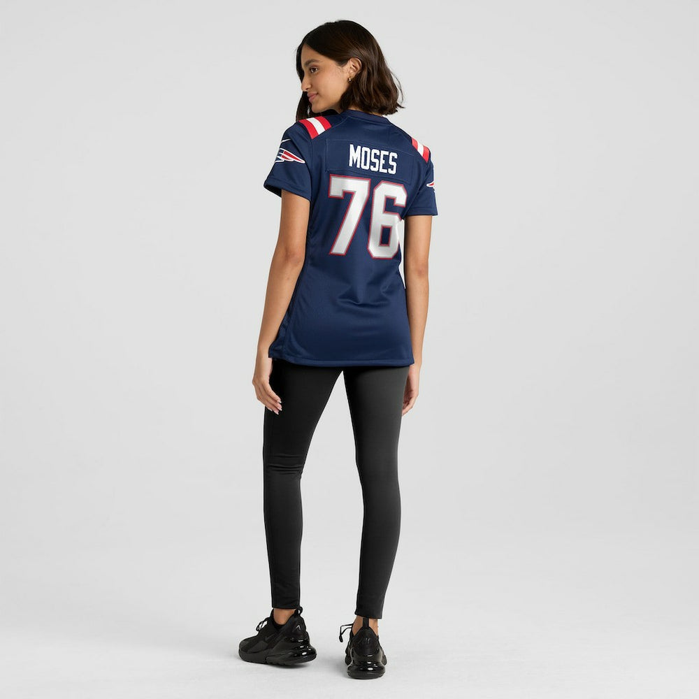 Morgan Moses New England Patriots Women's Team Game Jersey - Navy | Nike discount